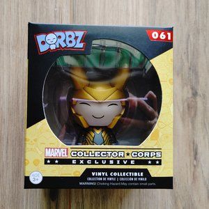Funko Dorbz Marvel #61 Loki Marvel Collectors Corps Exclusive NEW